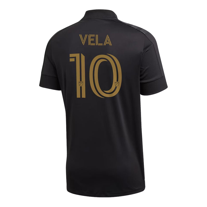 adidas Men's LAFC 2019/20 Vela Home Jersey Black/Gold Back