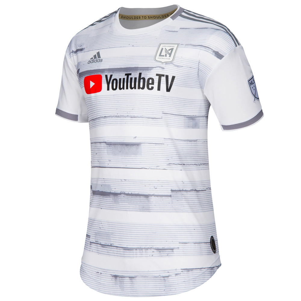 Men's LAFC adidas White 2019 Away Team Authentic Jersey