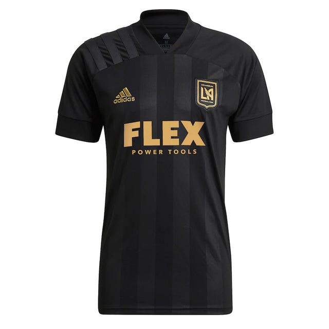 adidas Men's LAFC 2021/22 Home Jersey Black/Gold Front