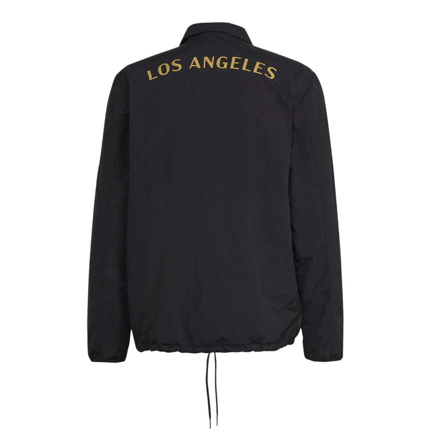 adidas Men's LAFC 2022 Tiro Anthem Jacket Black Back