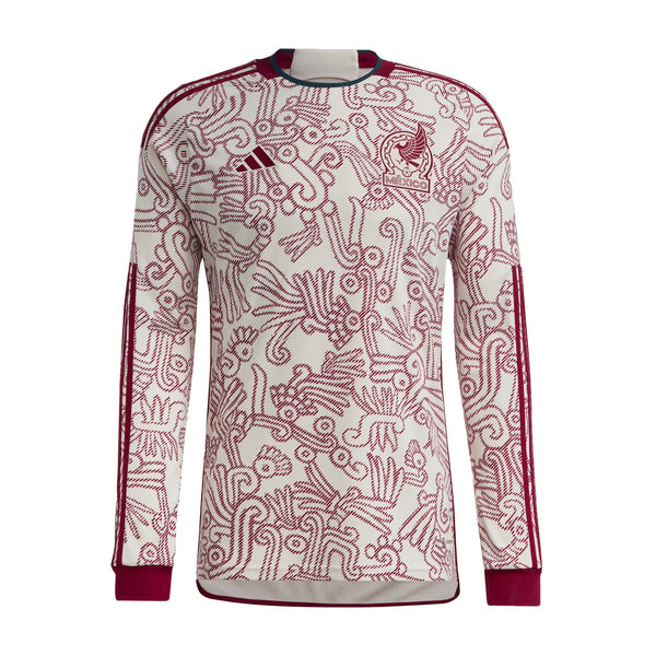 adidas Men's Mexico 2022/23 Away Jersey Wonder/White – Azteca Soccer