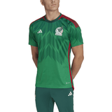 adidas Men's Mexico 2022 Home Jersey Vivid Green/Green Front