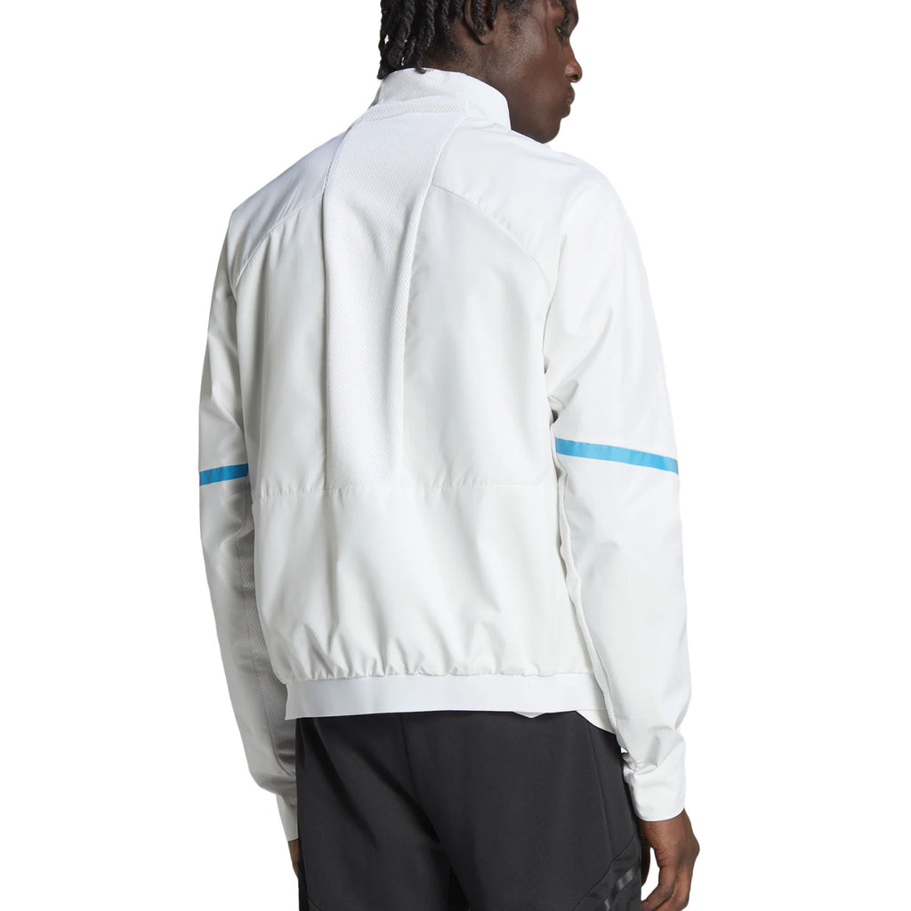 adidas Men's Mexico 2022/23 Game Day Anthem Jacket White Azteca Soccer