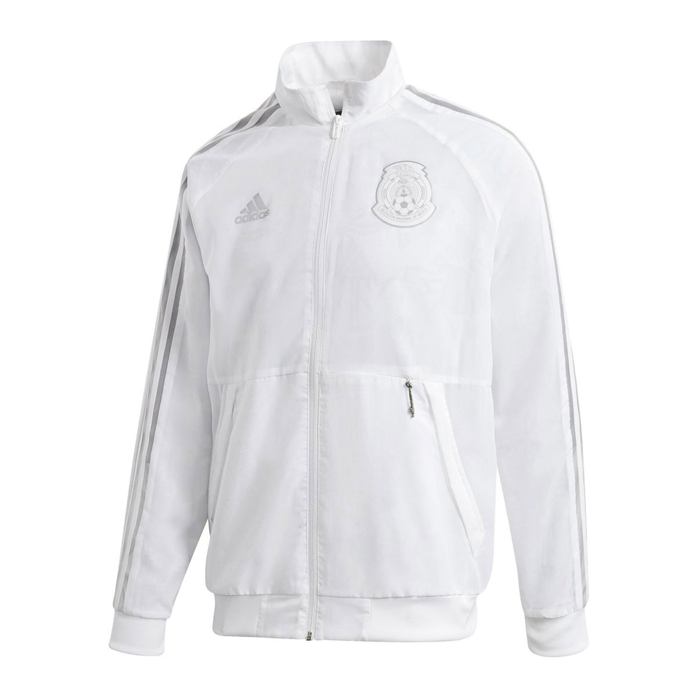 adidas Men's Mexico UNI Jacket 2021 White/Grey Front