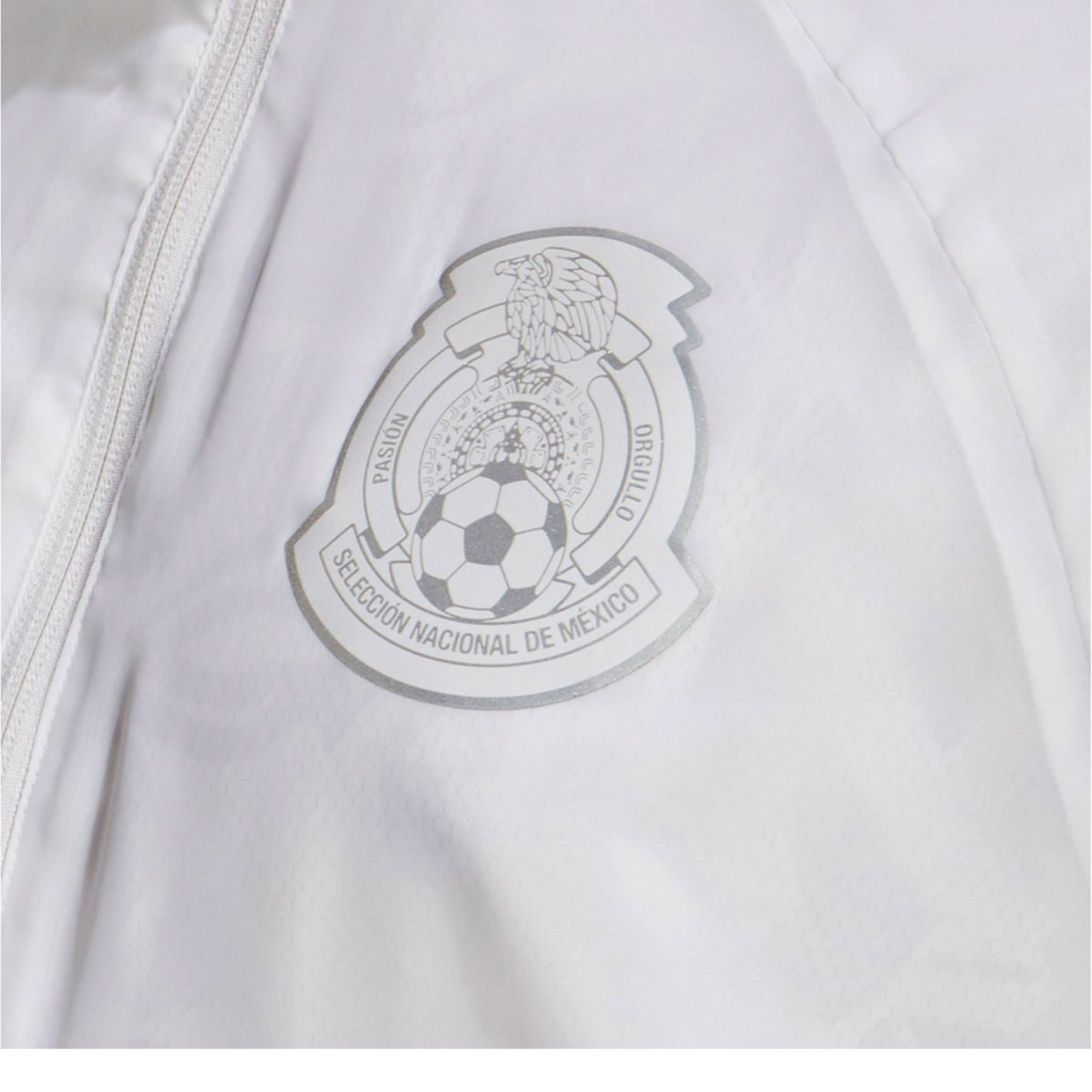 adidas Men's Mexico UNI Jacket 2021 White/Grey Mexico Crest