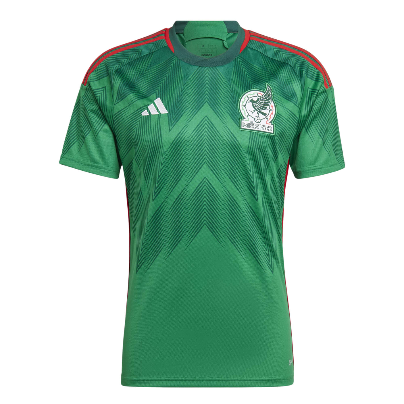 adidas Men\'s Mexico 2022 Home Jersey Vivid Green/Green – Azteca Soccer