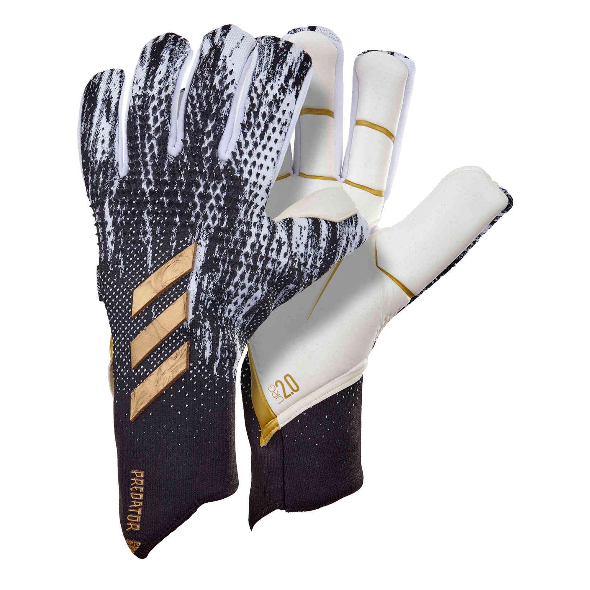 breng de actie moeilijk Merchandiser adidas Men's Predator 20 Pro Hybrid Goalkeeper Gloves - Gold/Black – Azteca  Soccer