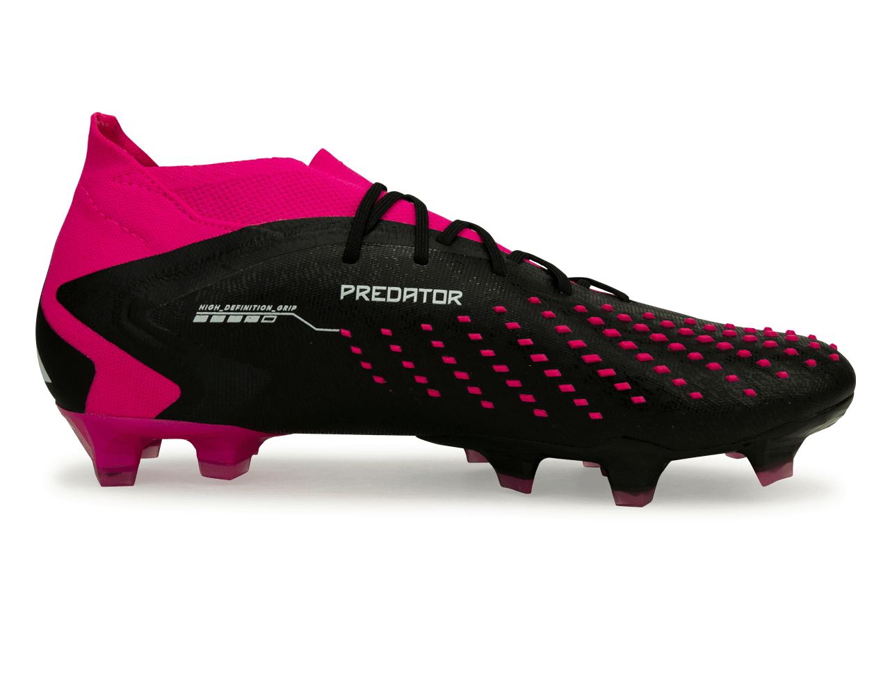 adidas Men's Predator Accuracy.1 FG Black/Pink Side