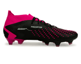 adidas Men's Predator Accuracy.1 FG Black/Pink Side