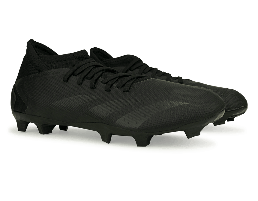 adidas Men's Predator Accuracy.3 FG Black/Black Together