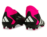 adidas Men's Predator Accuracy.3 FG Black/Pink Rear