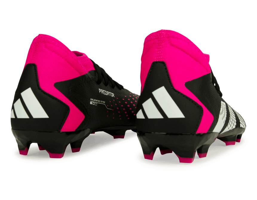 adidas Men's Predator Accuracy.3 FG Black/Pink Rear