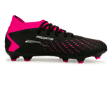 adidas Men's Predator Accuracy.3 FG Black/Pink Side