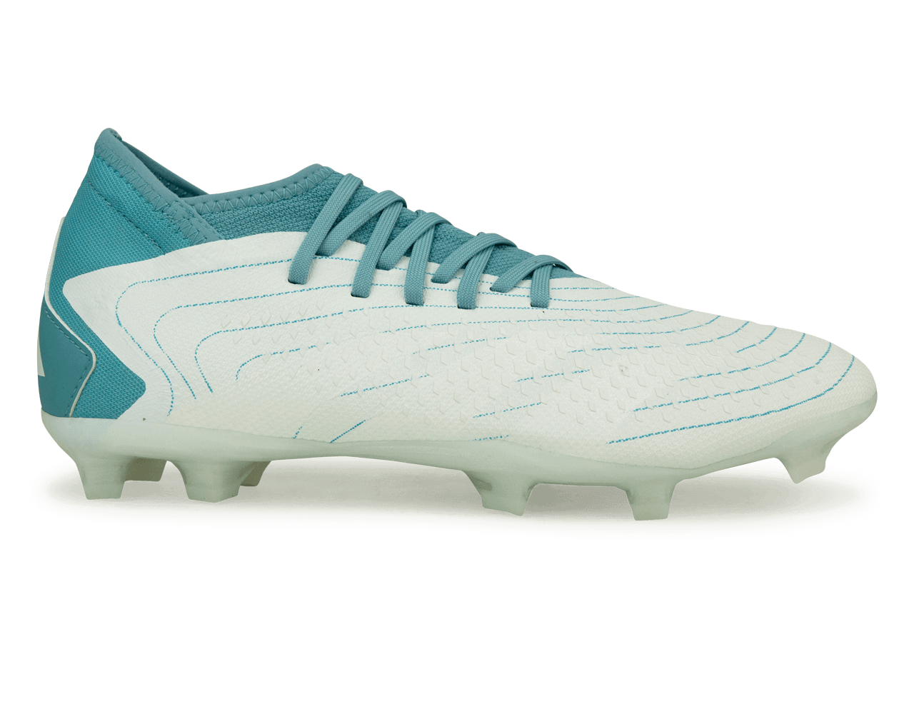adidas Men's Predator Accuracy.3 FG White/Blue – Azteca Soccer