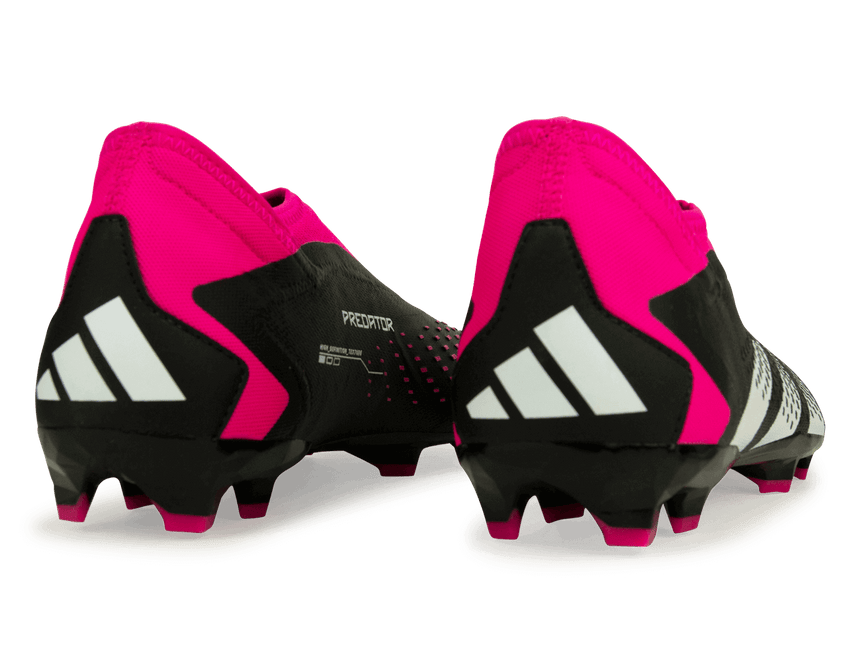 adidas Men's Predator Accuracy.3 LL FG Black/Pink Rear