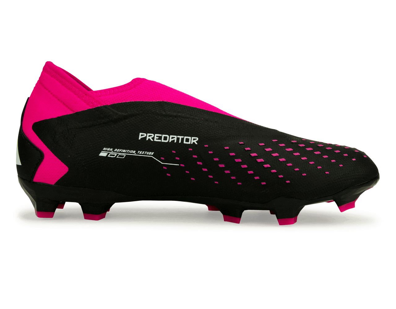 adidas Men's Predator Accuracy.3 LL FG Black/Pink Side