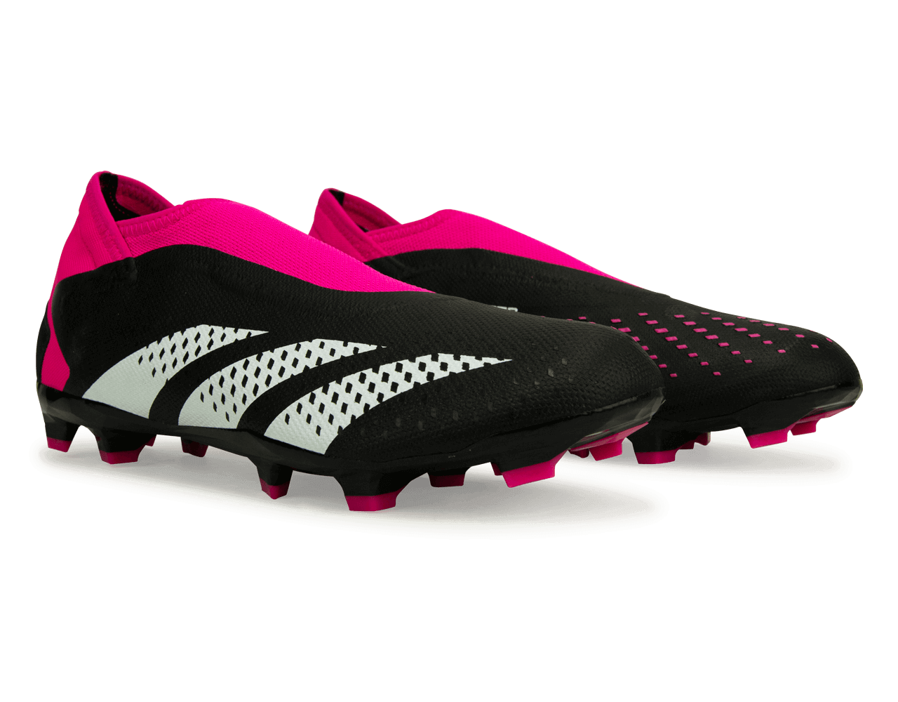 adidas Men's Predator Accuracy.3 LL FG Black/Pink Together