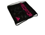adidas Men's Predator Accuracy+ FG Black/Pink Shoebag