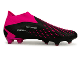 adidas Men's Predator Accuracy+ FG Black/Pink Side