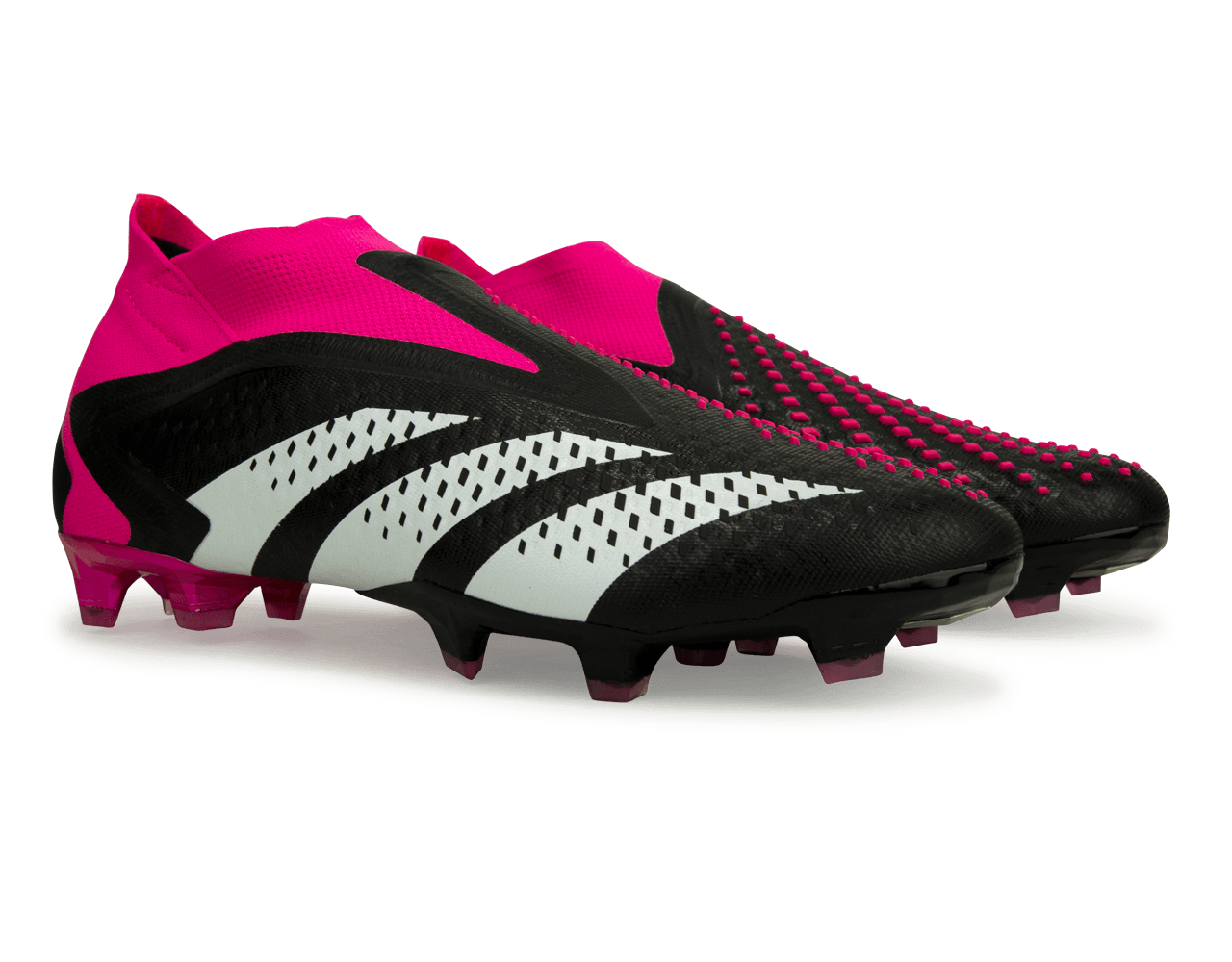 adidas Men's Predator Accuracy+ FG Black/Pink Together