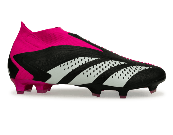 adidas Men's Predator Accuracy+ FG Black/Pink – Azteca Soccer