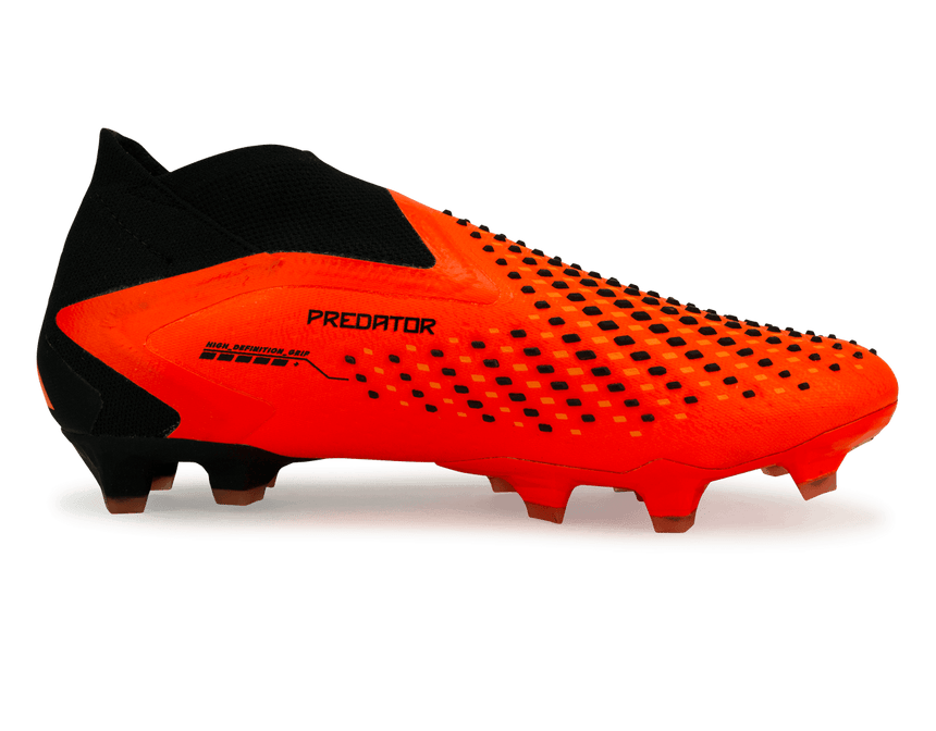adidas Men's Predator Accuracy+ FG Orange/Black Side