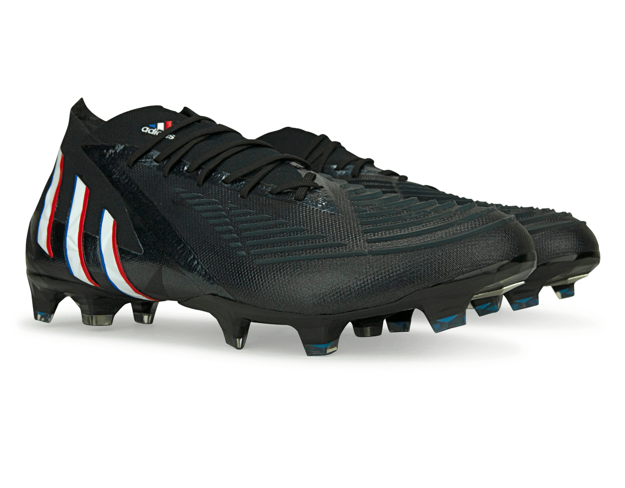 Adidas predator black clearance and blue