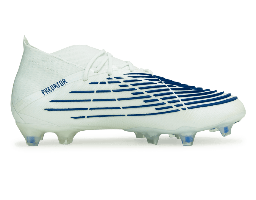 adidas Men's Predator Edge.1 FG White/Hi-Res Blue Side