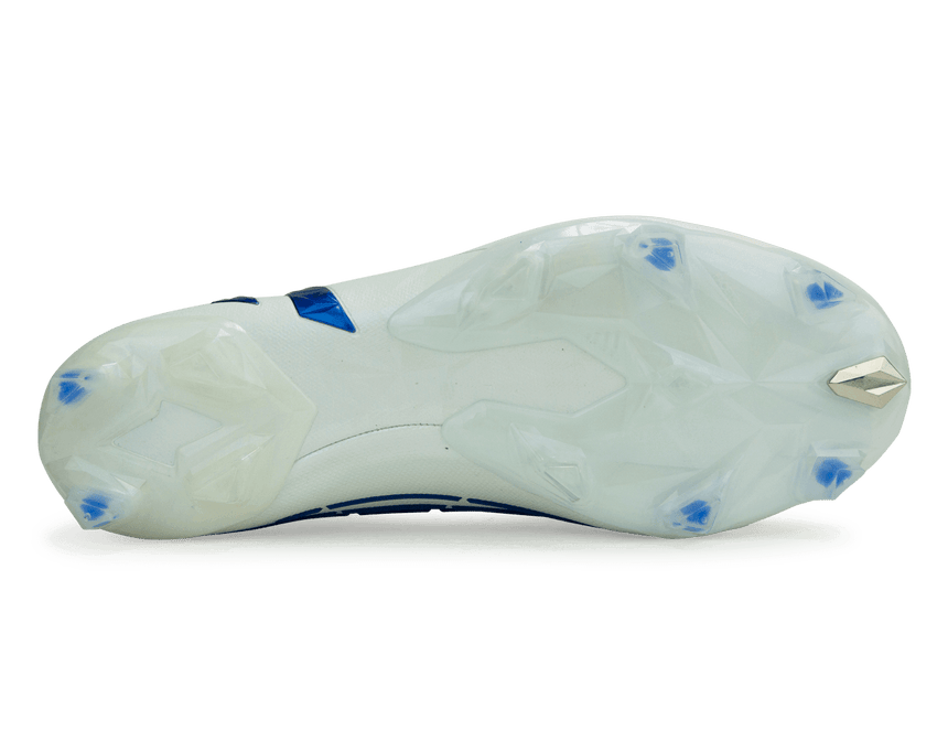 adidas Men's Predator Edge.1 FG White/Hi-Res Blue Sole