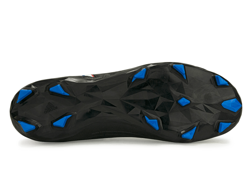 adidas Men's Predator Edge.3 FG Black/White/Red Sole