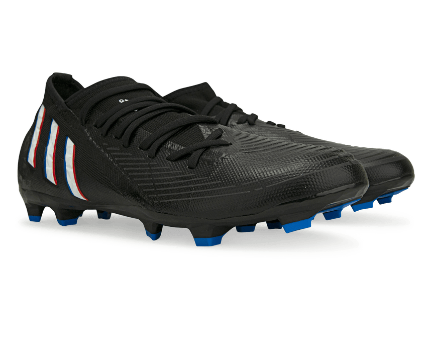 adidas Men's Predator Edge.3 FG Black/White/Red Together