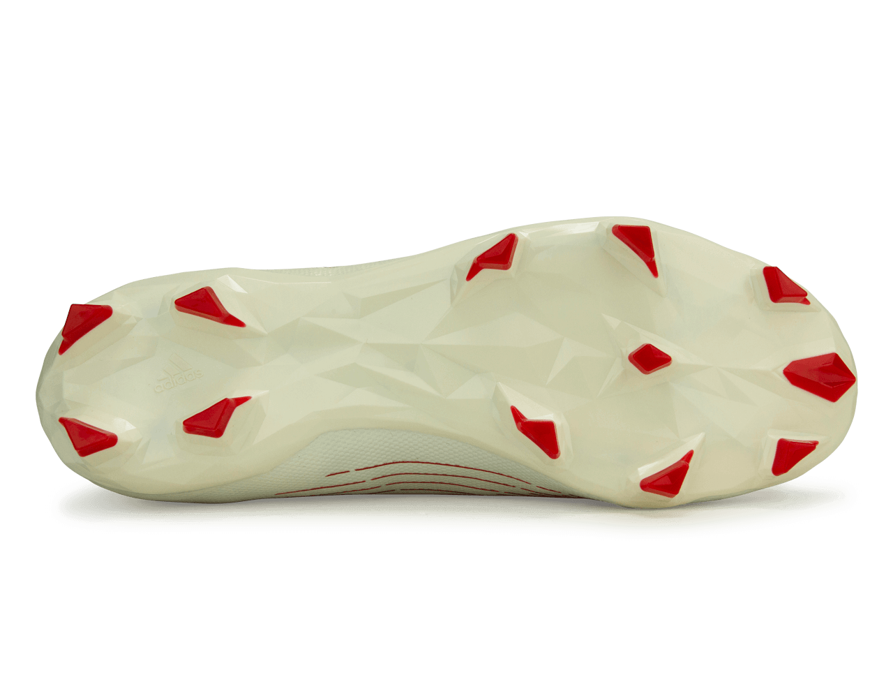 adidas Men's Predator Edge.3 FG Off White/Red SOle