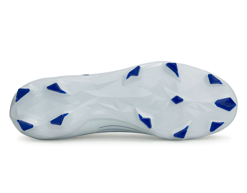 adidas Men's Predator Edge.3 LL FG White/Royal Blue Sole