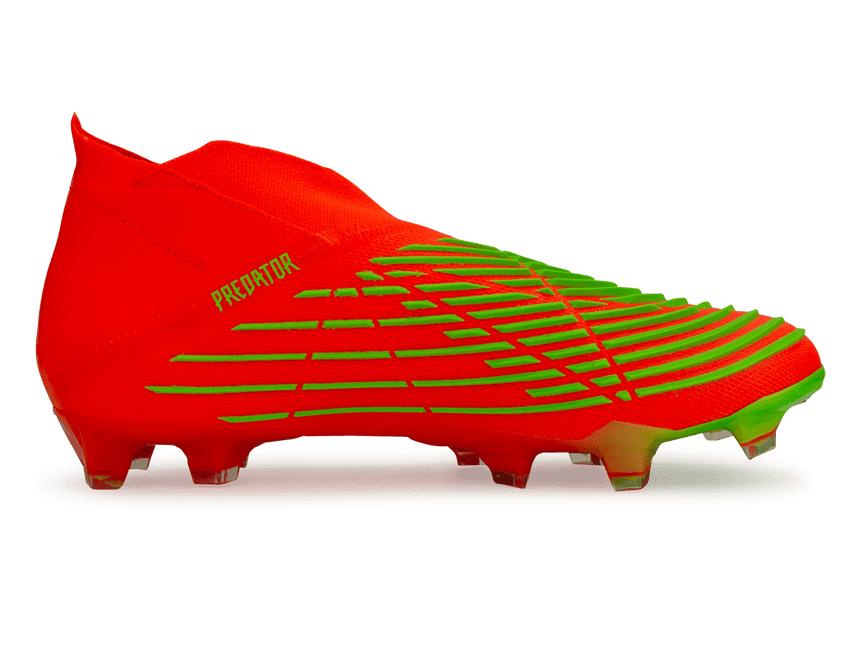 adidas Men's Predator Edge+ FG Solar Red/Solar Green – Azteca Soccer