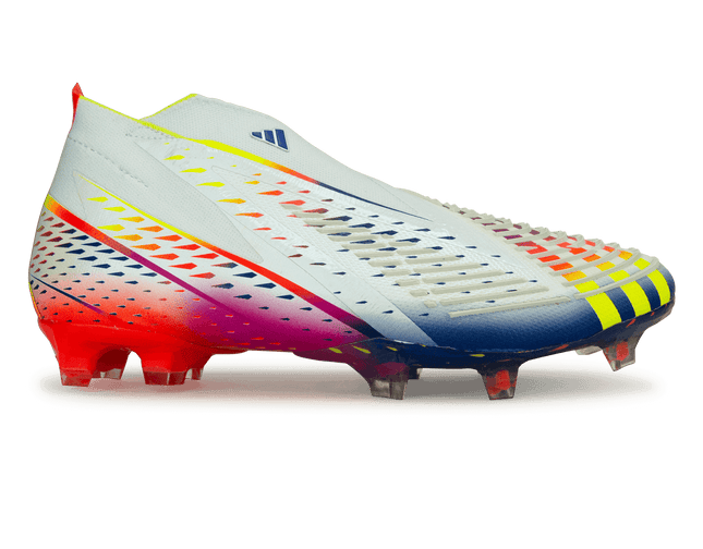 adidas Men's Predator Edge+ FG White/Solar Yellow – Azteca Soccer