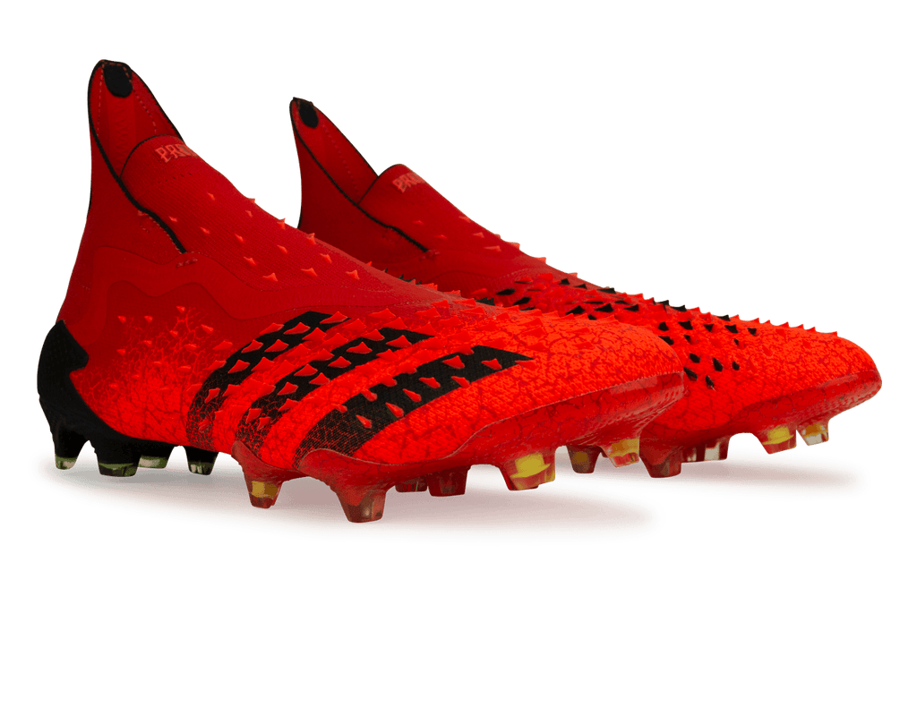 adidas Men's Predator Freak + FG - Red/Black – Azteca Soccer