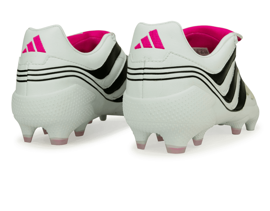 adidas Men's Predator Precision.1 FG Cloud White/Pink Rear