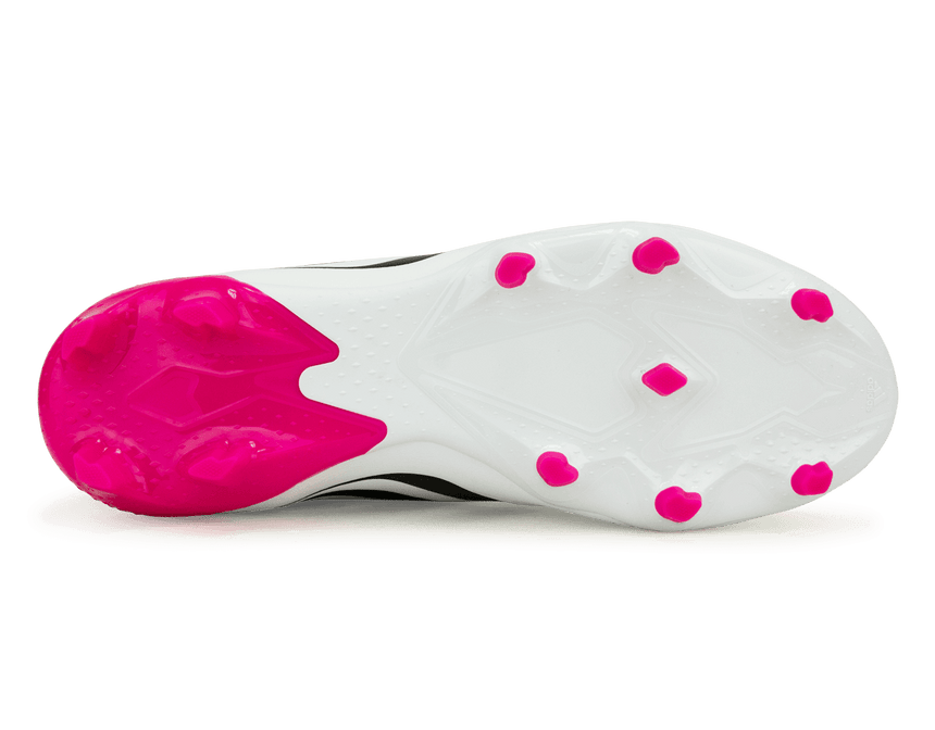 adidas Men's Predator Precision.3 FG Cloud White/Pink Sole