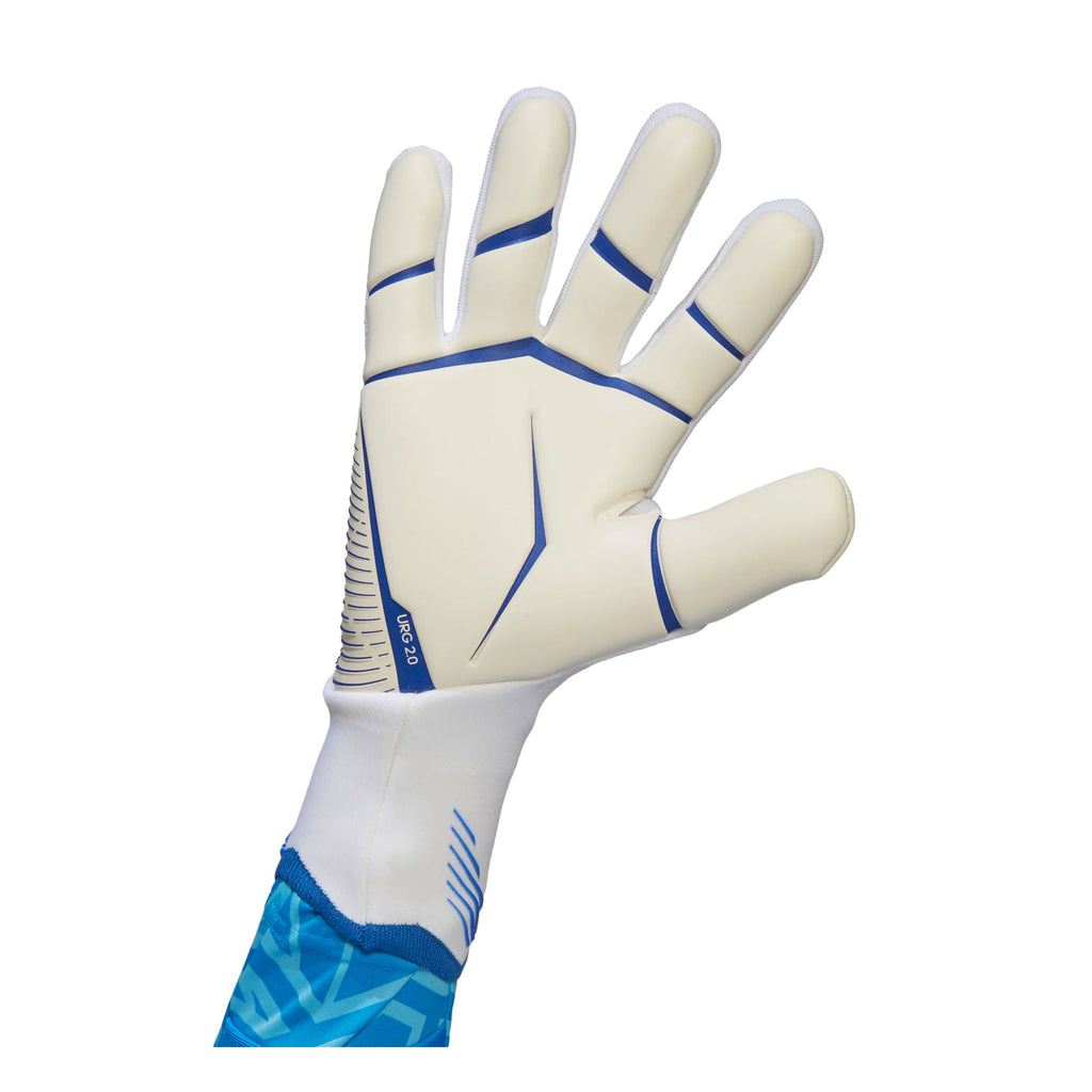 adidas Men's Predator Pro Goalkeeper Gloves White/ Hi Res Blue Back