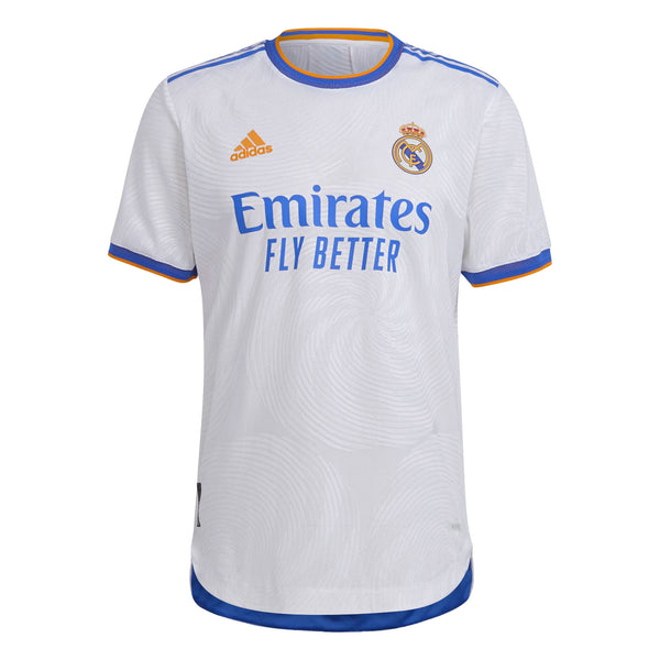 adidas Men's Real Madrid 2021/22 Long Sleeve Home Jersey - White/Blue –  Azteca Soccer