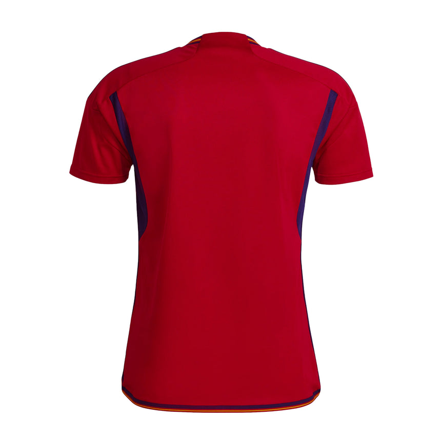 adidas Men's Spain 2022/23 Home Jersey Red/Blue Back