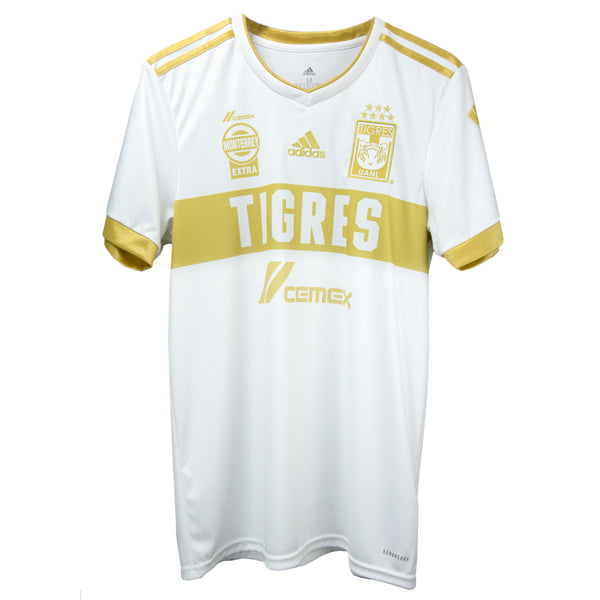 adidas Men's Tigres UANL 2021/22 Third Jersey White/Gold – Azteca Soccer
