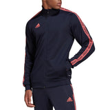 adidas Men's Tiro 19 Jacket Legend Ink/Pink Front View