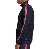 adidas Men's Tiro 19 Jacket Legend Ink/Pink Side View