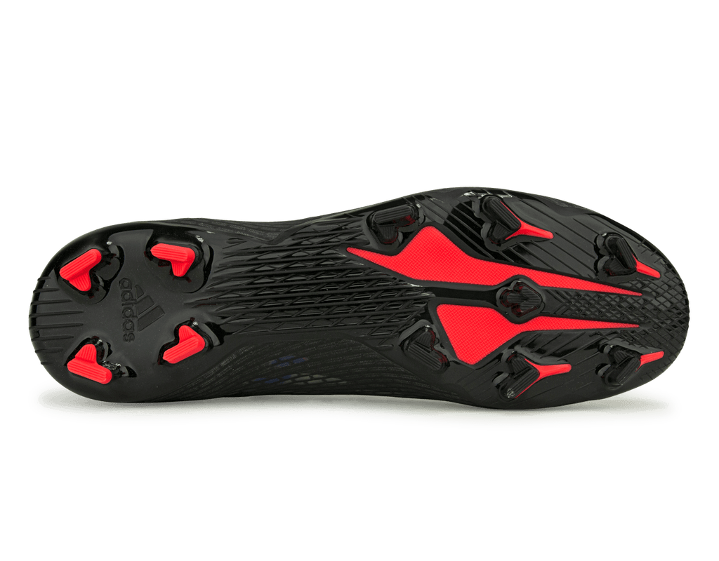 adidas Men's X Speedflow.3 FG Core Black/Sonic Ink Sole