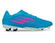 adidas Men's X Speedflow.3 FG Sky Blue/Pink/White Front