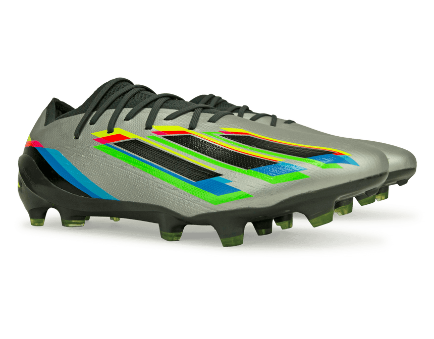 adidas Men's X SpeedPortal.1 FG Silver Metallic/Yellow Together