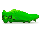 adidas Men's X SpeedPortal.1 FG Solar Green/Black Side