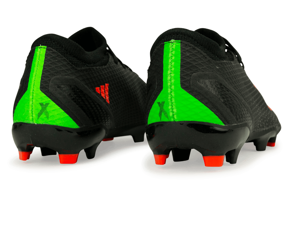adidas Men's X SpeedPortal.3 FG Black/Green Rear