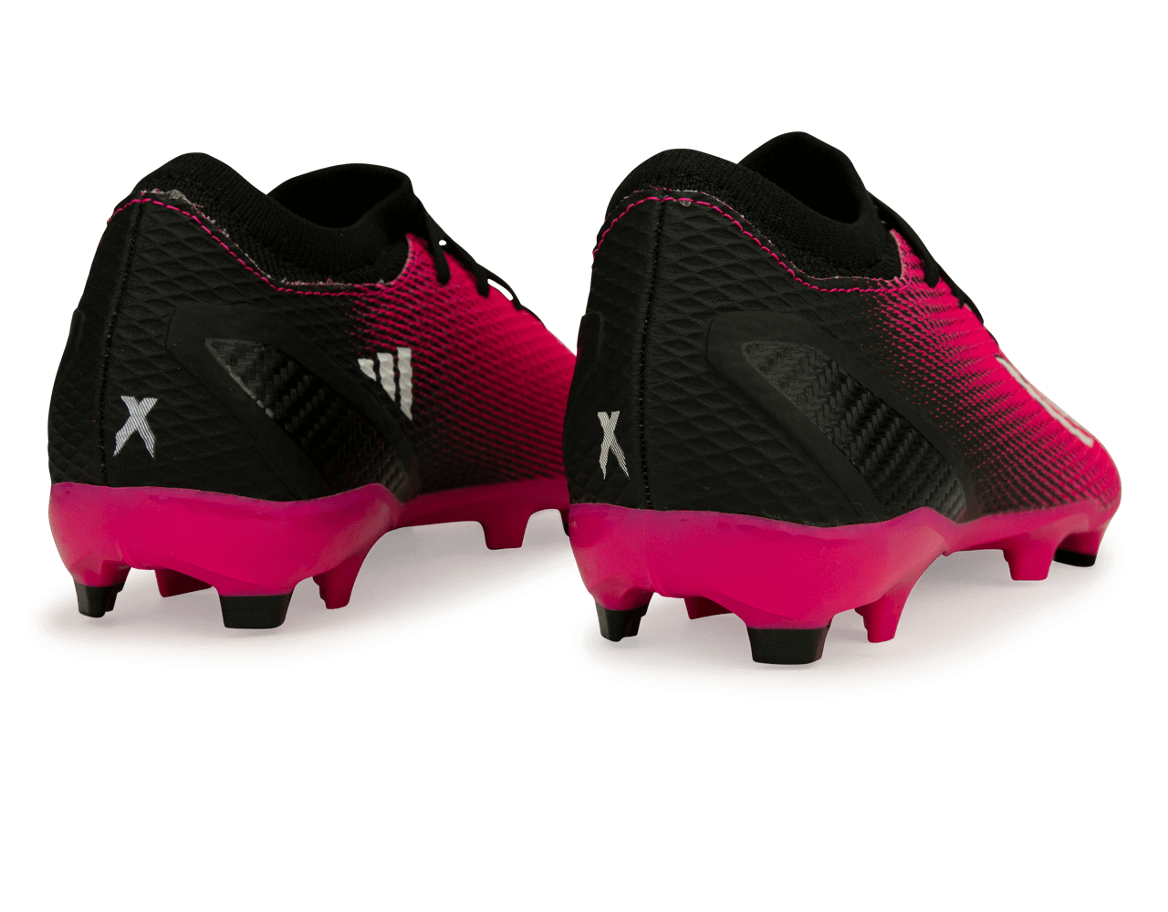 adidas Men's X SpeedPortal.3 FG Black/Pink Rear